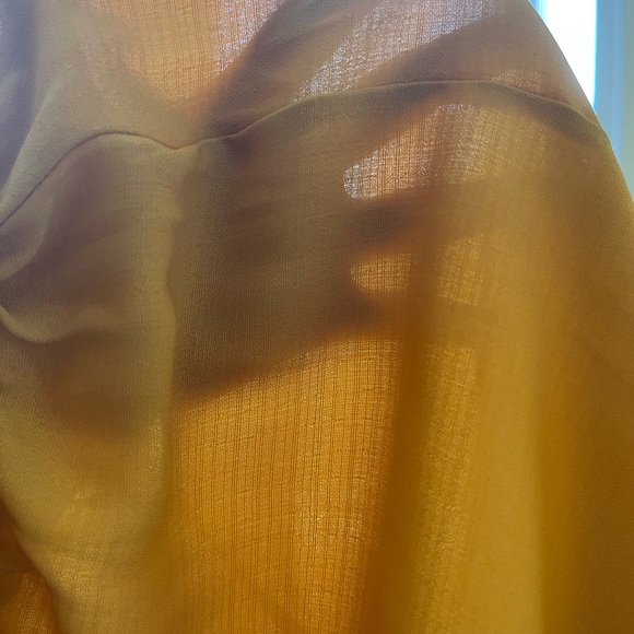 S/M/L Mustard Yellow Color Tunic Pants Set - Picture 5 of 10